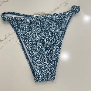 Masina Knotted Hi Waist Pant (Teal)